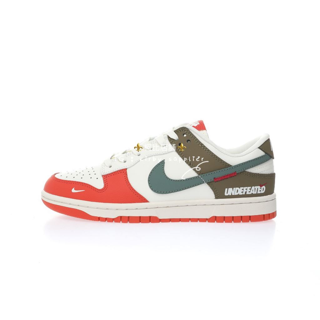 UNDEFEATED x Nike SB Dunk Low 白橘